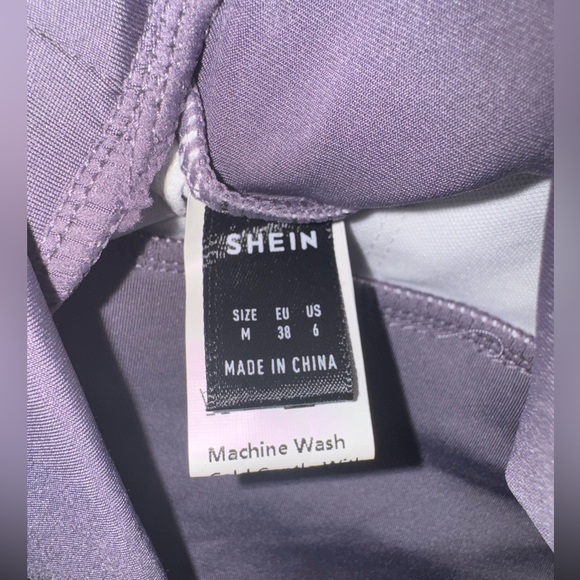 NEW* MEDIUM MAUVE PURPLE CUT-OUT RACER BACK SPORTS BRA - Picture 4 of 4